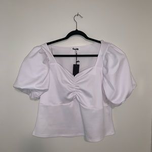 NWT Puffy Sleeve Blouse